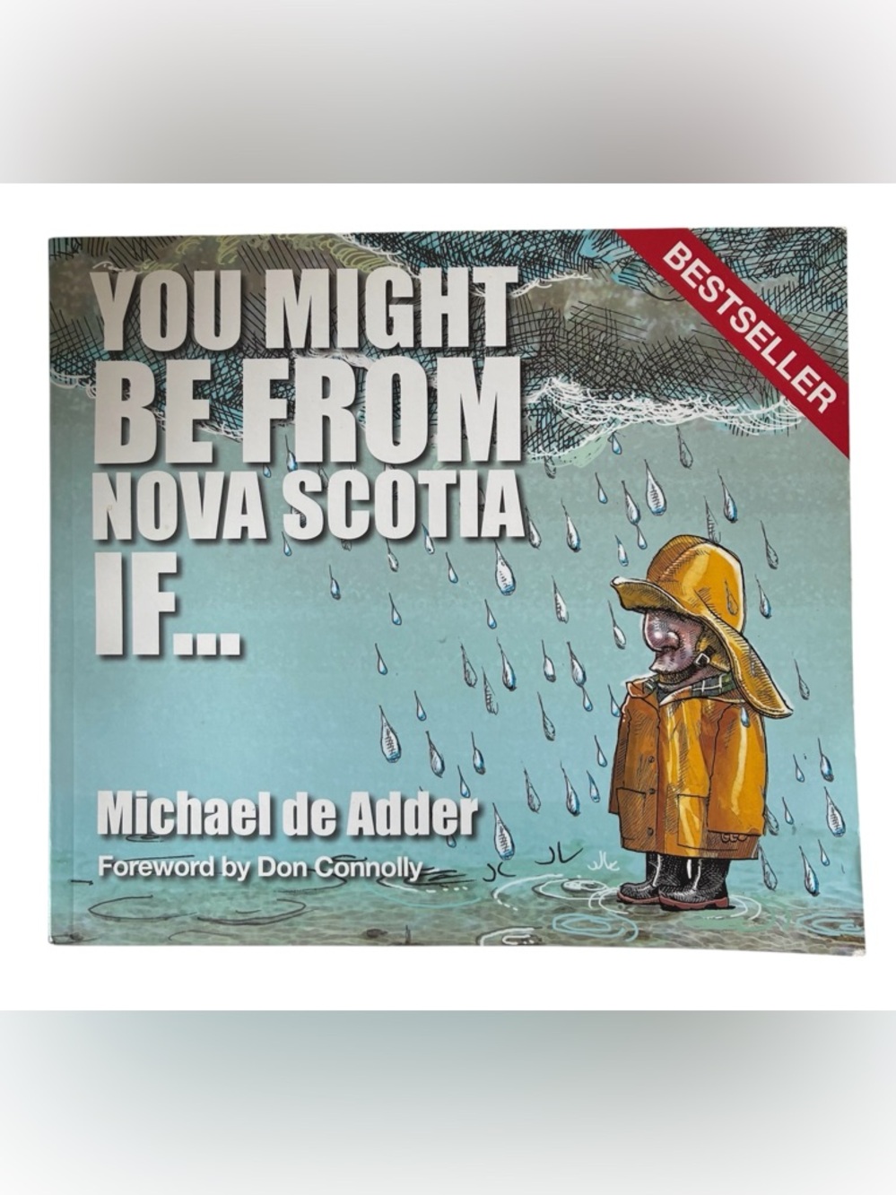 🎉2/$20 ‘YOU MIGHT BE FROM NOVA SCOTIA IF…’ MICHAEL DE ADDER CARTOONIST BOOK